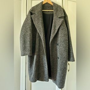 Warm Mango Wool coat